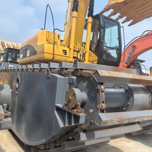 Excavatrice d'occasion avec godet de terrassement, équipement de construction hydraulique, capacité de 20 tonnes, modèle Cat 320CL - Product Image 4