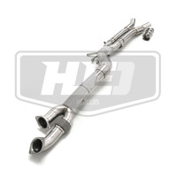 Tubo de Escape de Alto Rendimiento de 3.5 Pulgadas de Diámetro, Tubo Intermedio de Igual Longitud, Tubo Delantero de Igual Longitud para BMW M3/M4 G8X (G80/G82/G83) 3.0T 2021-2023