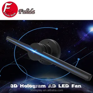 Tela led holográfica 3d, código hs 42cm 50cm 70cm 100cm