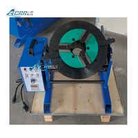 Nouveau positionneur de soudage miniature ACRROS 30 kg avec table rotative et mandrin à 3 ou 4 mâchoires, portée de serrage 10-200 mm