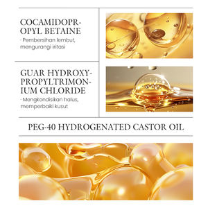 KORMESIC Champú para el Cuidado del Cabello Certificado por Bpom, 200 ml, Limpia y Cuida, Fortalece, Repara el Cabello Dañado, Regula la Grasa - Product Image 4