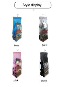 Organizador de Bolsos Colgante Multifuncional Personalizado, Organizador de Bolsos a Prueba de Polvo para Armario, Organizador de Bolsos para Guardar en el Armario - Product Image 6