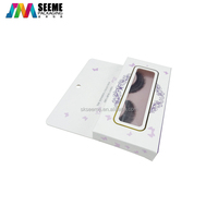 Boîte d'emballage personnalisée en papier pour cils, coffret d'emballage, 10 pièces