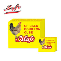 Marques de cubes de bouillon de poulet aux épices africaines