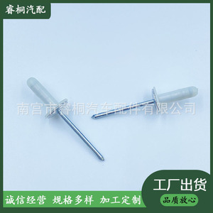 Rivets aveugles en acier de type ouvert Shuangxuan 5x18mm à tête bombée pour pare-chocs de voiture, garde-boue - Product Image 5