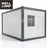 WELLCAMP Piscines Conteneurs Maisons Préfabriquées Johannesburg South Shelter Cabane en Bois Bureau Extensible en Kit Hébergement