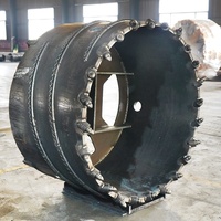 Baril de carottage de 600 mm pour la plateforme rotative Sany SR155 Bauer BG15 |   Fabricant Direct, Vente Directe d'Usine |   Embout à 9 dents de 20 mm