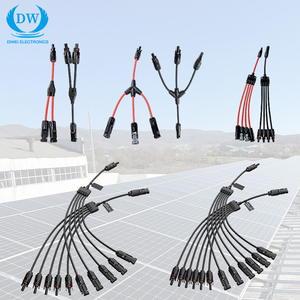 Connecteur de câble de branche solaire PV de Type Y adaptateurs parallèles 1500V <span class=keywords><strong>DC</strong></span> 50A 1 à 2 <span class=keywords><strong>3</strong></span> 4 voies connecteur de panneau solaire - Product Image 1