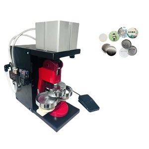 Machine à badges pneumatique magnétique 58 mm pour la fabrication de produits en plastique - Product Image 3