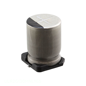 Condensateur SMD à montage en surface ULR2G120MNL1GS 12 µF CAP ALUM 12UF 20% 400V du fabricant Channel - Product Image 1
