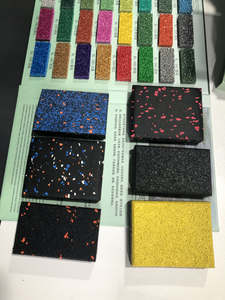 Gránulos de caucho EPDM resistentes a la intemperie, a los golpes y con estabilidad del color, para pisos deportivos multiusos de aplicación en húmedo, seguros para niños. - Product Image 6