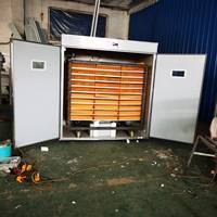 Incubateur d'œufs industriel numérique, capacité 5280, 2000W, retournement automatique, contrôle précis de la température et de l'humidité, éclosoir