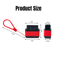 Escáner OBD2 EOBD Bluetooth BT5.0 Elm327 V1.5 Elm 327 Konnwei KW905 Herramienta de Diagnóstico de Automóviles Lector de Códigos de Error Escáner Automotriz