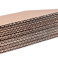 Emballage ondulé fait sur commande de boîte d'expédition de boîte ondulée se pliante recyclable avec Inse