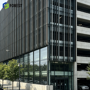 โครงสร้างเหล็กอาคารจอดรถแบบเปิดโล่งมาตรฐาน ISO14001 สำหรับศูนย์กระจายสินค้าและที่เก็บยานพาหนะขนาดใหญ่แบบโมดูลาร์ - Product Image 1
