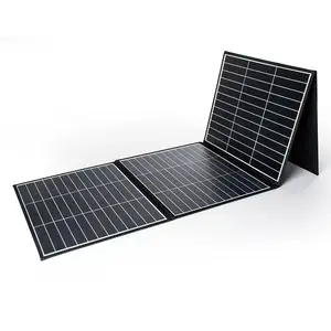 सौर 200 वाट 120 वाट 100W तह सौर PanelETFE पोर्टेबल Foldable सौर पैनल किट के लिए डेरा डाले हुए