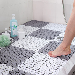 Bathroom interlocking anti-slip <b>mat</b>, household anti-slip <b>mat</b>, shower <b>mat</b>, <b>waterproof</b> <b>mat</b>, simple hollow anti-slip <b>mat</b> - Product Image 2