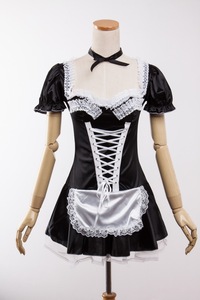 Vestito caldo dolce Lolita <span class=keywords><strong>cameriera</strong></span> intimo Anime uniforme taglie forti Costume di Halloween pizzo Cosplay <span class=keywords><strong>cameriera</strong></span> Set Lingerie per donne grasse - Product Image 5