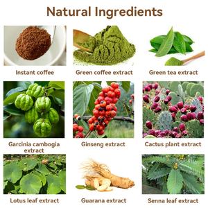 Café Instantáneo Adelgazante Chinaherbs al por Mayor, Natural y Saludable para la Pérdida de Peso, Sin Azúcar, Café Verde, Té de Ginseng - Product Image 3