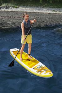 Bestway 65348 <span class=keywords><strong>Hydro</strong></span>-<span class=keywords><strong>Force</strong></span> Aqua Cruise Tech Ensemble de <span class=keywords><strong>planche</strong></span> à <span class=keywords><strong>pagaie</strong></span> gonflable 3.20 m X 76 cm X 12 cm - Product Image 2