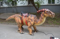 Dinosaure d'équitation pour enfants Robot dinosaure manèges dinosaure animatronique pour parc extérieur Animatronic personnalisable