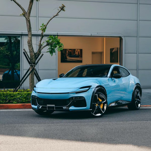 Kit carrosserie en fibre de carbone OEM pour Purosangue, nouvelle première génération 2022 - Lame avant, diffuseur, spoiler, jupes latérales, kit largeur de carrosserie auto-adhésifs - Product Image 2