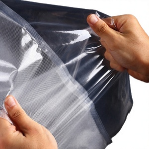 Sacs en plastique refermables à fermeture éclair LDPE pour la conservation des aliments domestiques, transparents avec fermeture supérieure - Product Image 3
