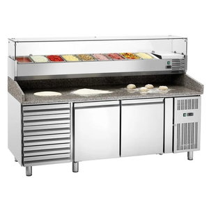 Sunworld Sw-pz-3100 Bibo ร้านอาหารสลัดบาร์เคาน์เตอร์ทำงานโต๊ะทำแซนวิชชิลเลอร์เชิงพาณิชย์ - Product Image 1