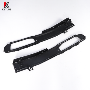 Cover lampada fendinebbia nera lucida per <span class=keywords><strong>VW</strong></span> T6 Transporter <span class=keywords><strong>Caravelle</strong></span> 2016-2019 paraurti accessori - Product Image 3