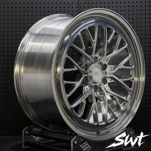 Rotiform <span class=keywords><strong>RSE</strong></span> Geschmiedete Leichtmetallfelgen 18 19 20 22 Zoll Polierte Mesh-Design Tiefbettfelgen 5x112 5x120 5x114.3 5x130 Luxus-Stance-Autofelgen - Product Image 5