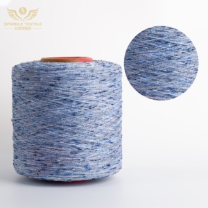 Gros Brillant Bleu Fil Mélangé Space Dye Tricoté Écharpe Chandail Bonbons Couleur <span class=keywords><strong>Point</strong></span> Fil À Tricoter <span class=keywords><strong>Crochet</strong></span> <span class=keywords><strong>Fantaisie</strong></span> Fil - Product Image 1