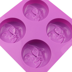 Molde de jabón de lujo hecho a mano, jabón de silicona con forma de <span class=keywords><strong>luna</strong></span> <span class=keywords><strong>y</strong></span> <span class=keywords><strong>sol</strong></span> - Product Image 2