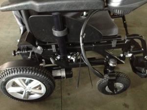 Silla de ruedas eléctrica portátil plegable ligera plegable compacta con <span class=keywords><strong>ayuda</strong></span> de movilidad - Product Image 6