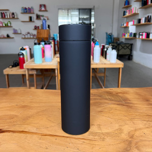 Custom Vacuum Insulated <b>Flask</b> <b>Drink</b> Bottle Intelligent LED Temperature Display Stainless Steel Smart Water Bottles - Product Image 3