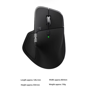 Logitech MX MASTER 4สำหรับธุรกิจเม้าส์ไร้สาย8000 dpi เซ็นเซอร์ดาร์ฟิลด์ magspeed เลื่อนเสียงเบา - Product Image 5