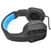Casque de jeu stéréo flexible avec microphone, prise jack 3,5 mm, design filaire supra-auriculaire, réduction de bruit ENC, étanche IPX-7, hybride