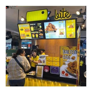 Customize Restaurants Menu Board Tempered Glass Lightbox Advertising Poster Frame Illumination Billboard <b>LED</b> <b>Light</b> <b>Box</b> - Product Image 3