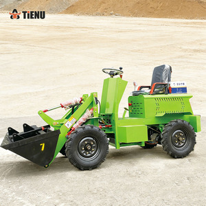 Wheel <span class=keywords><strong>Loader</strong></span> Diesel Konsumsi Bahan Bakar Rendah Mini Wheel <span class=keywords><strong>Loader</strong></span> <span class=keywords><strong>Loader</strong></span> Listrik Bertenaga Baterai Kecil dengan Kabin untuk Penggunaan Rumah Tangga - Product Image 1
