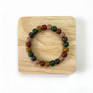 Traditional Chinese Medicine Bracelet Wholesale Guangzhou Model 2 Dunhuang Seven-Color Natural Herbal Ancient Beads Bracelet - Product Image 2