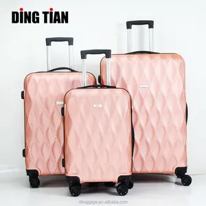 Hot Sale China Professional Manufacture ABS Travelling Bags Trolley Luggage ABS Suitcase Carry On Luggage Set