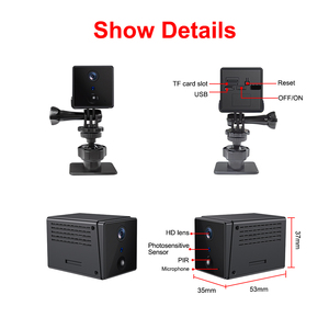 QZT 4G Mini Cámara 1080p inteligente inalámbrica Wifi cámara de seguridad para el hogar Cctv red Baby Monitor 4G Video Mini Cámara - Product Image 6