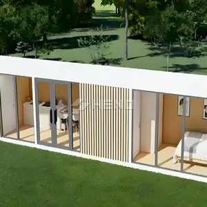 Bâtiment de bureau préfabriqué en acier, maison conteneur détachable, écologique, de luxe, à trois chambres, à construction rapide et au design personnalisable - Product Image 5