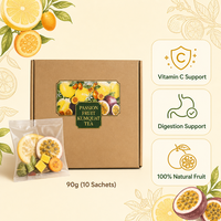 Passievrucht Natuurlijk Gedroogd Fruitthee China Oorsprong 9g Sachets - Spijsvertering & Vitamine C Ondersteuning Kruidenthee