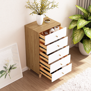 Armoire de rangement en bois blanc à <span class=keywords><strong>6</strong></span> <span class=keywords><strong>tiroirs</strong></span>, <span class=keywords><strong>commode</strong></span> de chambre à coucher, placard de rangement, <span class=keywords><strong>commode</strong></span>, meubles, bon marché - Product Image 6
