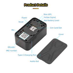 Mini traceur <span class=keywords><strong>GPS</strong></span> de voiture 4G G42 2400mAh G41 5000mAh Aimant puissant Étanche Alarme de secousse Application gratuite pour véhicule Voiture Moto Camion - Product Image 5