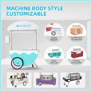 MEHEN MR4 Air Cooling Certified <strong>Rolling</strong> Tricycle <strong>Cart</strong> for Ice-cream - Product Image 3