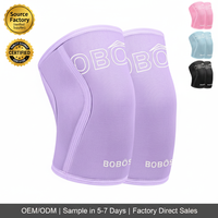 Genouillères en néoprène 7 mm pour la musculation, l'haltérophilie, les squats intensifs, soutien de compression professionnel SCR, hommes, femmes, gym, fitness