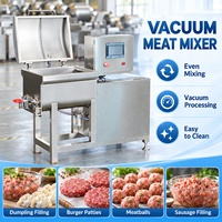 Machine à mélanger la viande sous vide pour les lignes de production de saucisses
