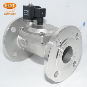 Bon prix électrovanne 110v 220v ac <span class=keywords><strong>12v</strong></span> 24v dc eau <span class=keywords><strong>hydraulique</strong></span> NO ZDF2 acier inoxydable 2 <span class=keywords><strong>voies</strong></span> électrovannes à membrane - Product Image 4