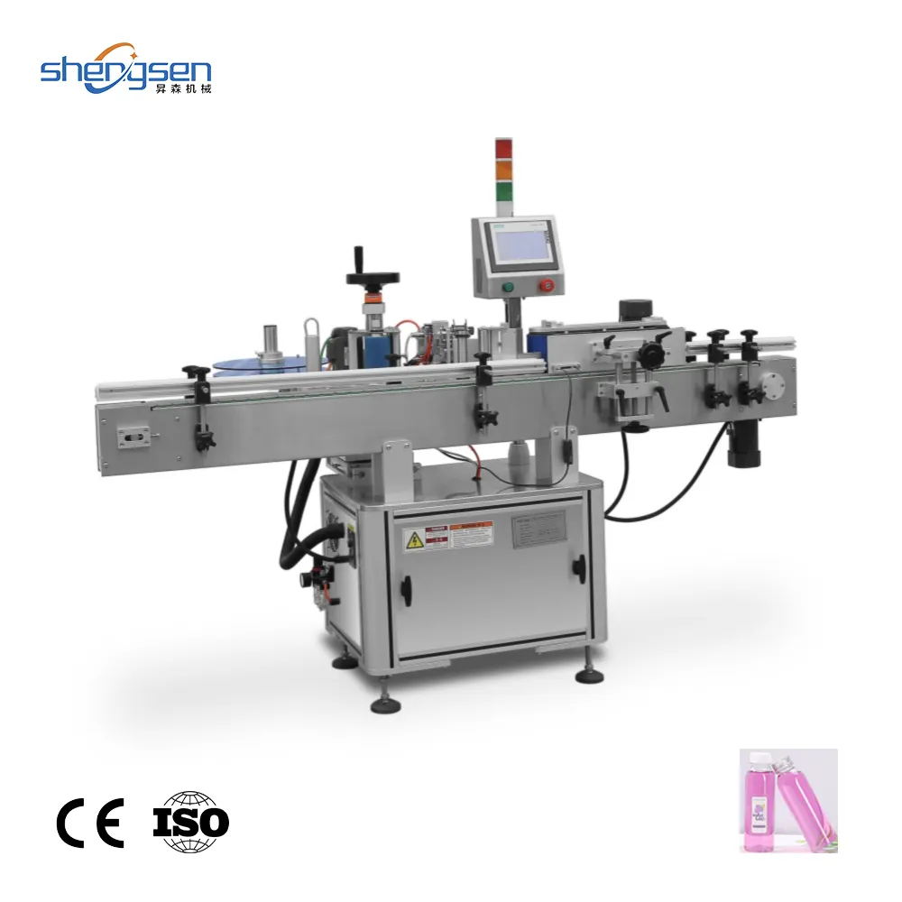 Stable Performance High Label Accuracy Filling Production Line Automatic Water Bottle Labeling Machine